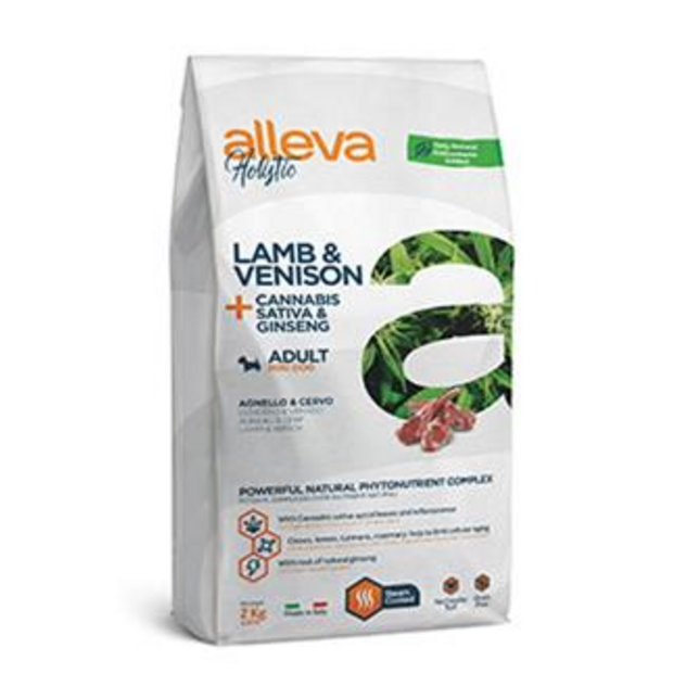alleva holistic dog adult mini lamb & venison 2 kg-